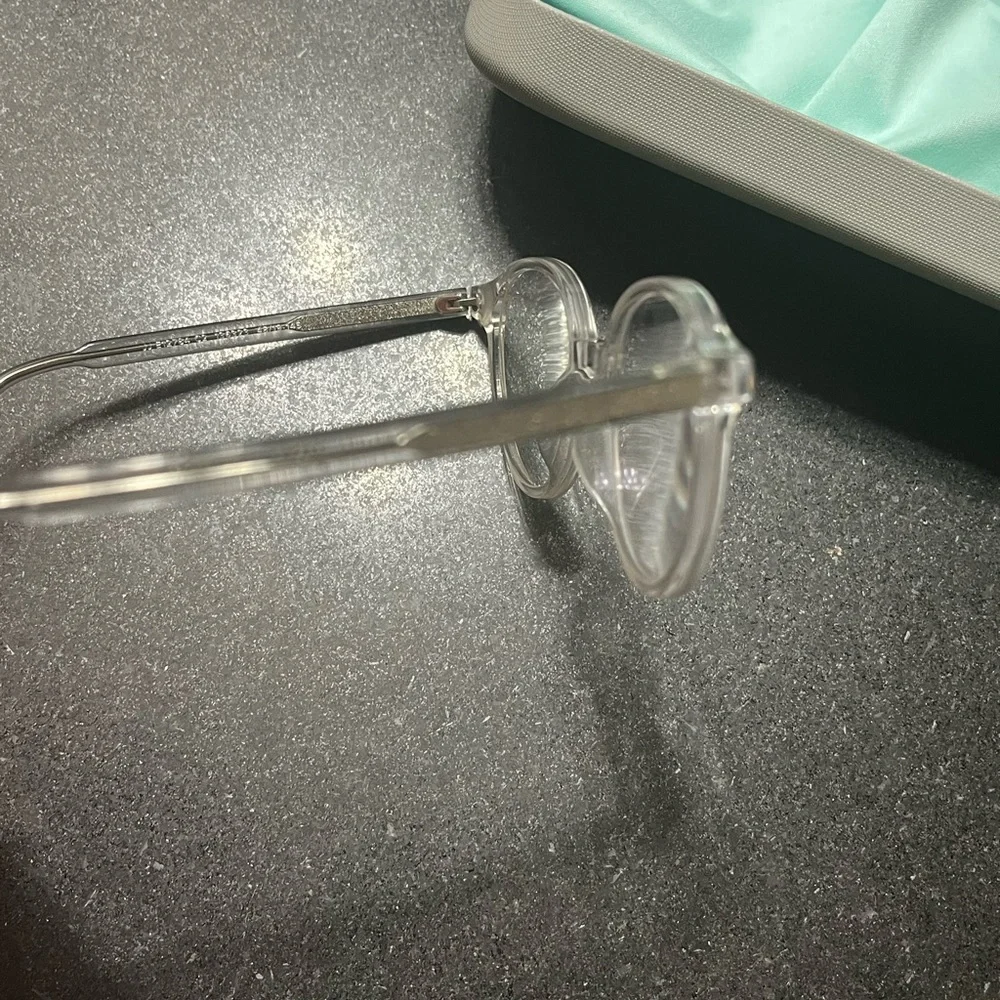 John Jacobs Venus Clear Frames, Case & Cloth